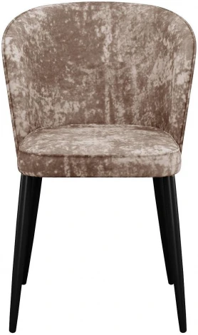 Стул DikLine 348 поворотный M05 шоколад, ножки черные арт.00-00074678