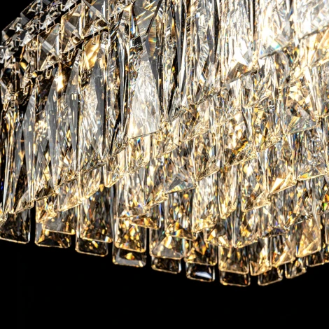 Подвесная люстра хрустальная Modelux ML.7084.1200 CR