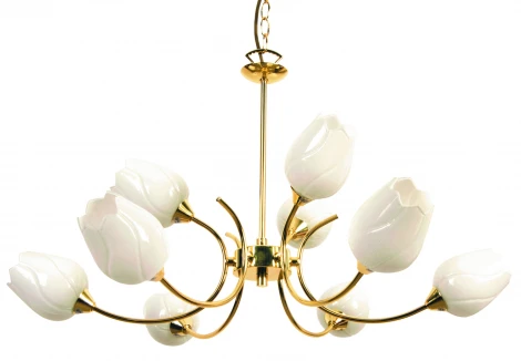 Подвесная люстра Arte Lamp Tulip A8292LM-9PB