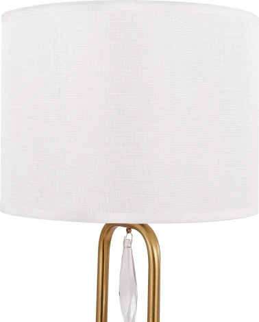 Интерьерная настолная лампа Freya Riverside FR1007TL-01BS (220V, выключатель)