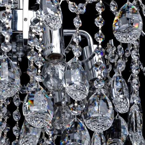 Потолочная люстра De City Бриз 464017106 (220V, хрусталь)