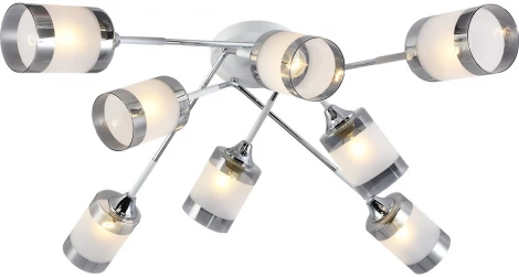 Потолочная люстра Reluce 01354-0.3-08 WH+CR