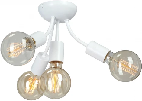 Потолочная люстра на штанге Vitaluce V3927-0/4PL, 4xE27 макс. 40Вт (220V)