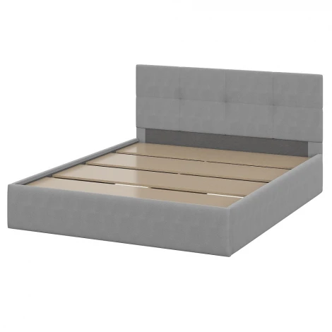 Кровать Арника с основанием двойная №4, Серый