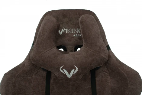 Кресло игровое Бюрократ VIKING KNIGHT LT10 FABRIC коричневый Stool Group арт.УТ000003153