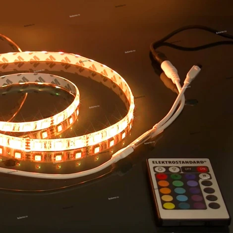 Светодиодная лента Elektrostandard 12V 14,4W 60Led 5050 IP20 RGB, 5м