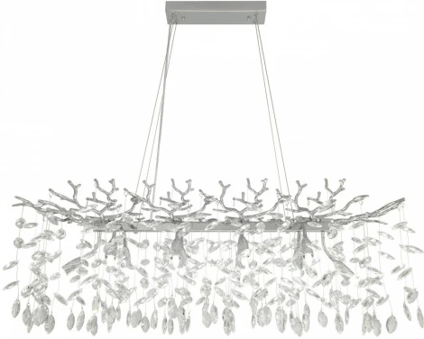Подвесная люстра хрустальная Arte Milano Milano-2 23210.1000.10.G9.B CR (220V, на тросе)