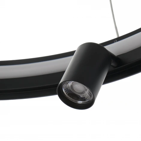 Подвесной светодиодный светильник со спотами MyFar James MR2200-1PL (на тросе, круглые, IP40)