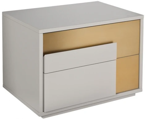 Тумба прикроватная Garda Decor 58DB-NS19009L (Серый)