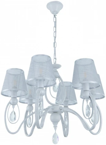 Подвесная люстра Arte Milano AM347203 347203/6 WT+SL (220V, подвески, на цепи)