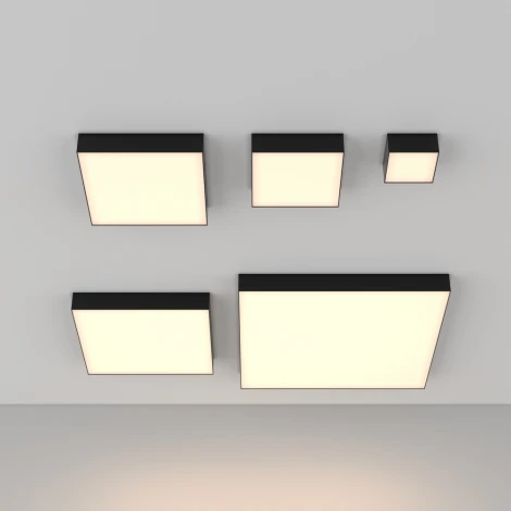 Потолочный светильник Maytoni Zon C032CL-90W3K-SQ-B (LED, 220V)