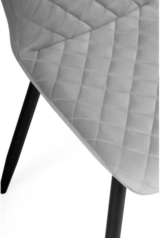 Стул Notta на металлокаркасе Софи светло-серый / черный 516576