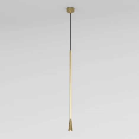 Подвесной светильник Elektrostandard Vist 50312 LED 7W 3000K латунь (220V, на проводе)