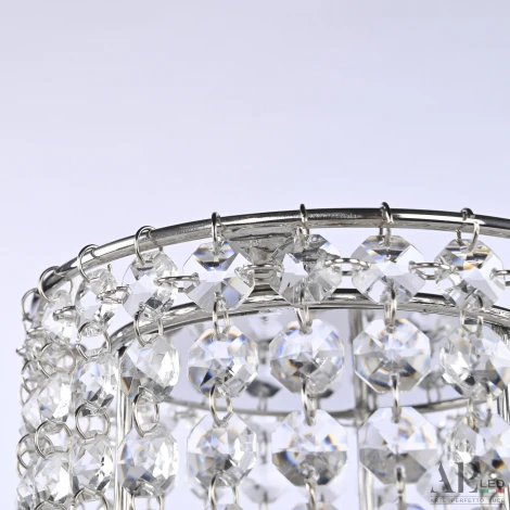 Интерьерная настольная лампа хрустальная APL LED Rimini S500.L3.15-26.A.E14