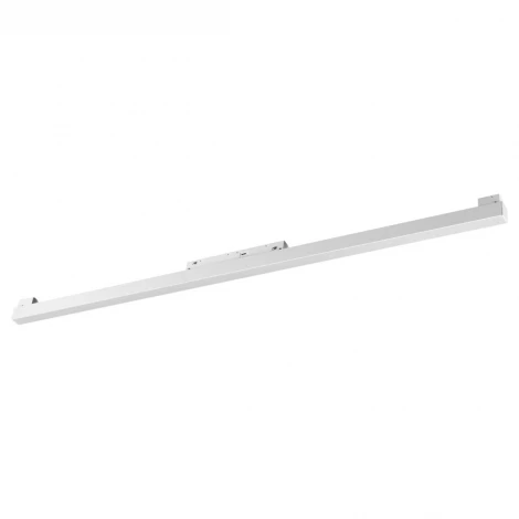 Трековый светильник светодиодный для низковольтного шинопровода Novotech Flum 359620 белый с переключ. цв. темпер. IP20 LED 3000К\4000К\6000К 30W 48V