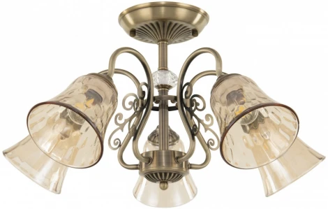 Потолочная люстра на штанге Arte Milano AM340800 340800/5 AB (220V)