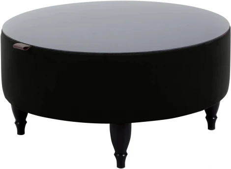 Стол журнальный Italia ОГОГО (арт.339975), (ЛДСП/Черный)