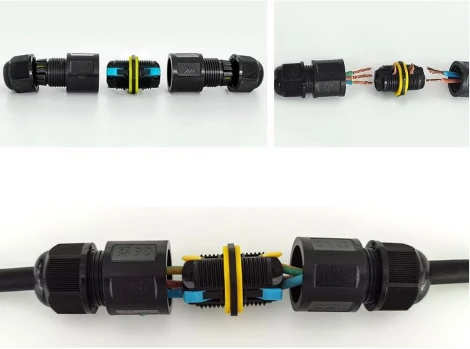 Коннектор 3-х контактный Stekker 49233