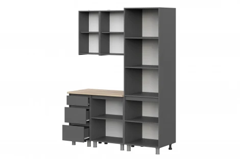 Кухня Денвер Арника (без столешницы). Композиция 8