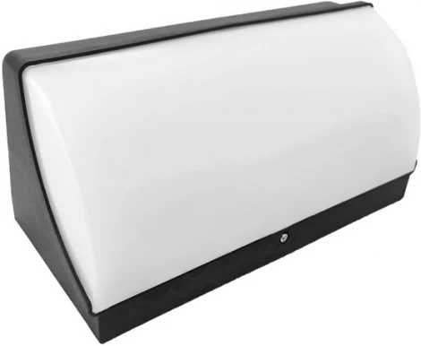 Настенный уличный светильник Arte Lamp Ferro A2920AL-1BK (LED, 220V, IP65)