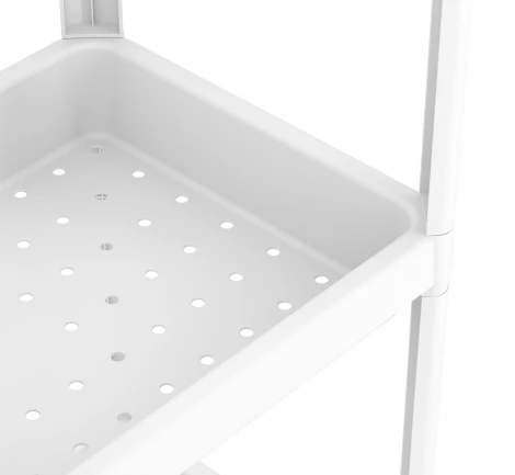 Стеллаж Sheffilton SHT-SS25-3 белый 3733976302