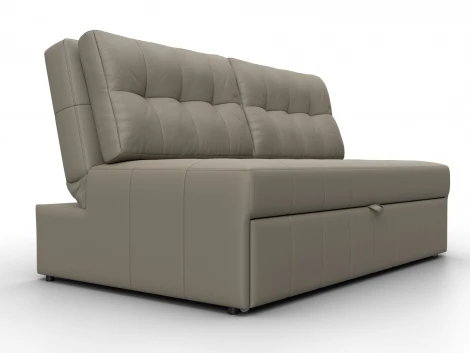 Диван прямой Лига-107 (140) (ЛДСП,Брус,Фанера,Экокожа/Бежевый) Лига Диванов 134923