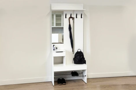 Прихожая Баско Mebelson (ЛДСП/Светлое дерево) арт.173779,2964