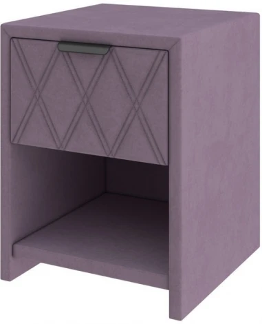 PROxSON Тумба Side (Ткань: Велюр Ultra Серый камень) 44x45