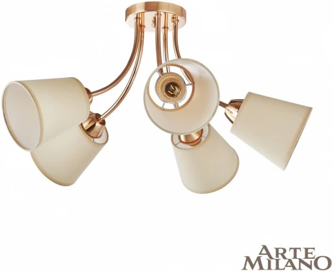 Потолочная люстра Arte Milano Napoli-9546 339546/5 FGD (220V)