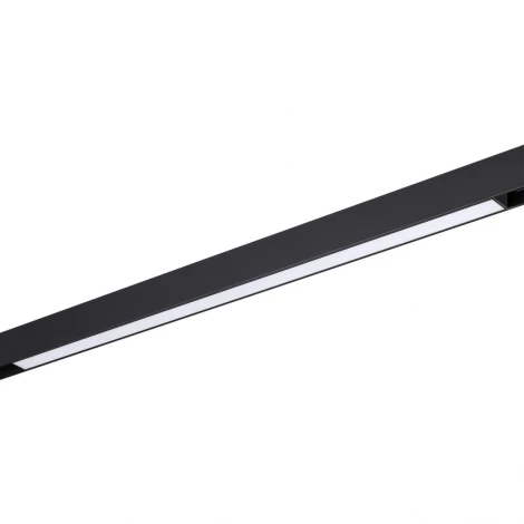 Трековый светильник однофазный светодиодный Novotech Vector 359941 черный диммир. со сменой цв.температуры, пульт ДУ/Tuya Smart Life IP20 LED 30W 3000-6000K 90-240V (Умный дом)