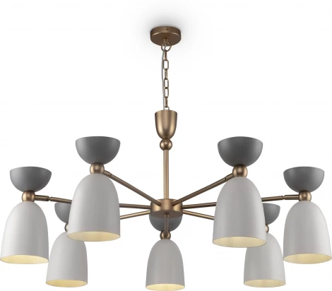 Подвесная люстра Maytoni Cloches MOD113PL-07W (220V, на цепи)