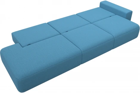 Диван прямой Лига-036 НПБ Модерн Лонг подлокотник справа Лига Диванов (Рогожка) арт.124746