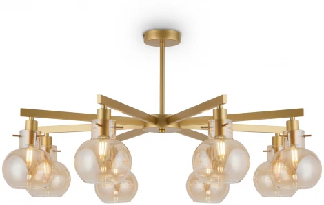 Люстра потолочная на штанге Circle FR5183PL-08G