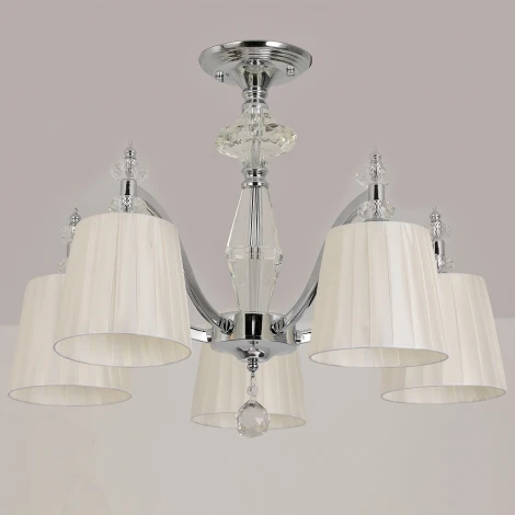 Потолочная люстра на штанге ILLUMICO IL1329-5CPA-29 CR