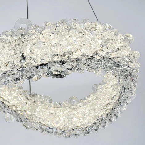 Подвесной светильник светодиодный хрустальный с регулировкой цветовой температуры и яркости Modelux MODESTYLE MS.5003.300 CR