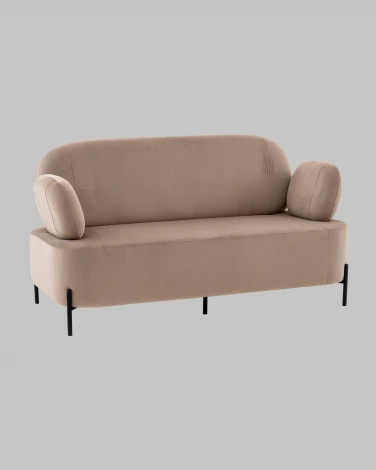 Диван Stool Group Кэнди велюр светло-серый арт.УТ000040180