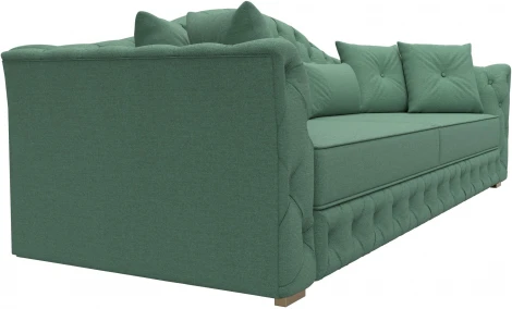 Диван прямой Артис (Зеленый/Рогожка) Лига Диванов арт.123265