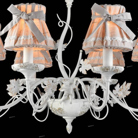 Подвесная люстра Maytoni Putto ARM393-08-W