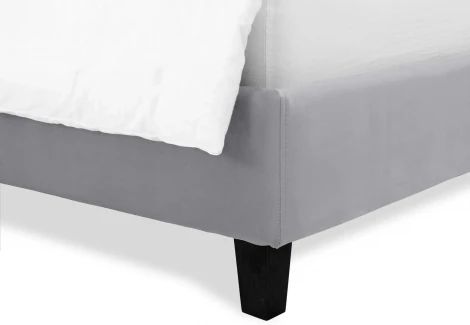 Кровать Queen II Agata L ОГОГО (арт.574735), (Ткань/Серый)