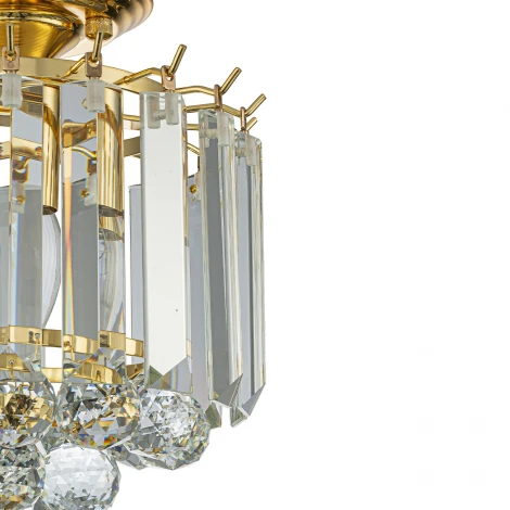 Потолочная люстра на штанге Escada Valery 2111/2P E14*40W Gold