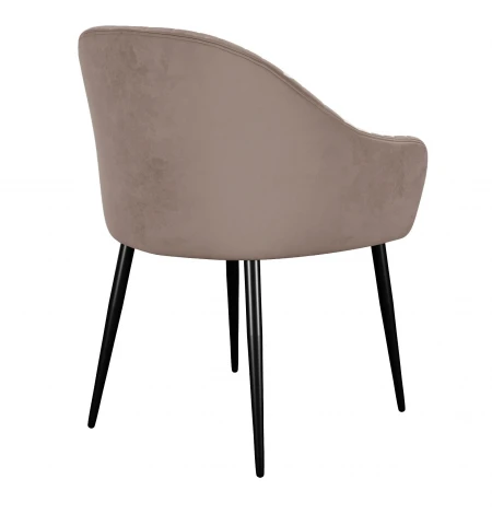 Стул DikLine 440 C43 капучино, ножки черные арт.00-00072790