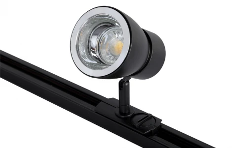 Трековый светильник Crystal Lux Clt 0.31 009 BL-CH