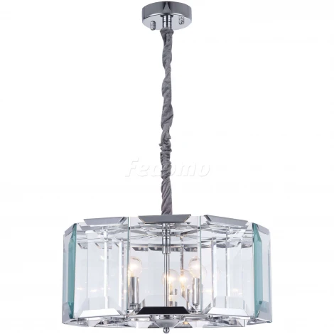 Подвесная люстра Divinare Ostin 1100/02 SP-5 (220V, хрусталь, на цепи)