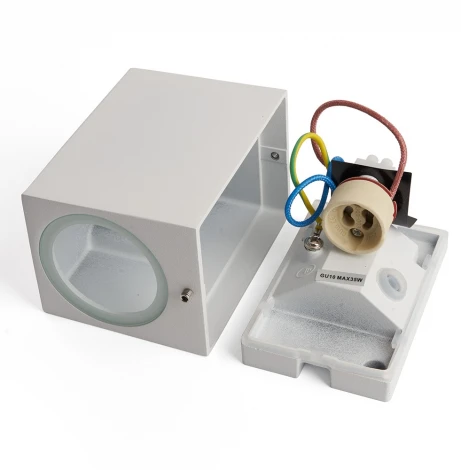 Архитектурная подсветка Feron Бостон 48326 DH050,на стену, GU10 белый (220V, IP65)