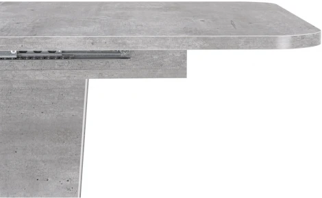 Стол на тумбе Woodville Токио-28 метрополитан грей / антрацит 515104