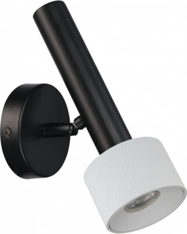 Спот iLedex Delta 2360-1 BK+WH (220V, круглые)