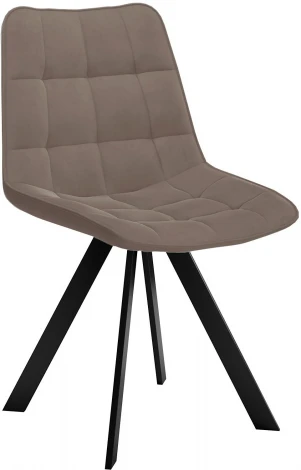 Стул DikLine 229 поворотный, B5 LATTE, ножки черные