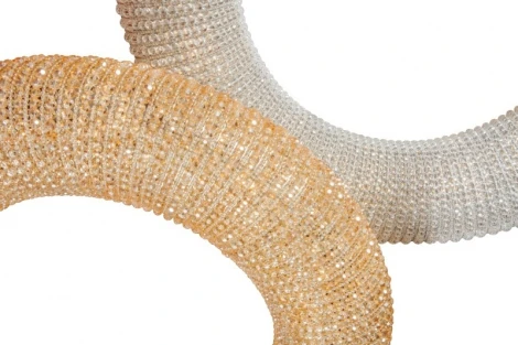 Подвесной светильник L'Arte Luce Crystal Halo L27814.32 (220V, хрусталь, на тросе, кольцо)