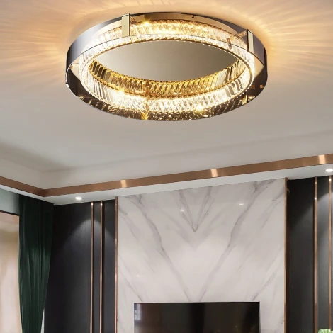 Протолочный светильник LED PERSEY D80 Amber Трех ImperiumLoft Persey01 (223746-23)