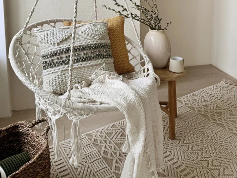 Кресло-гамак Porto (Белый) ОГОГО Обстановочка! арт.885223